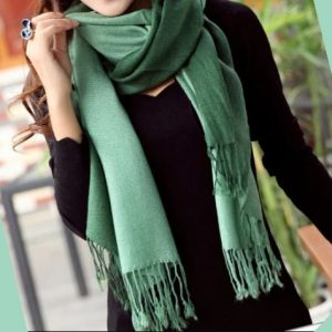 Winter Warm very soft Scarf/ Shawl/ Wraps for Women, Dark Green