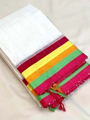 Tat Saree White